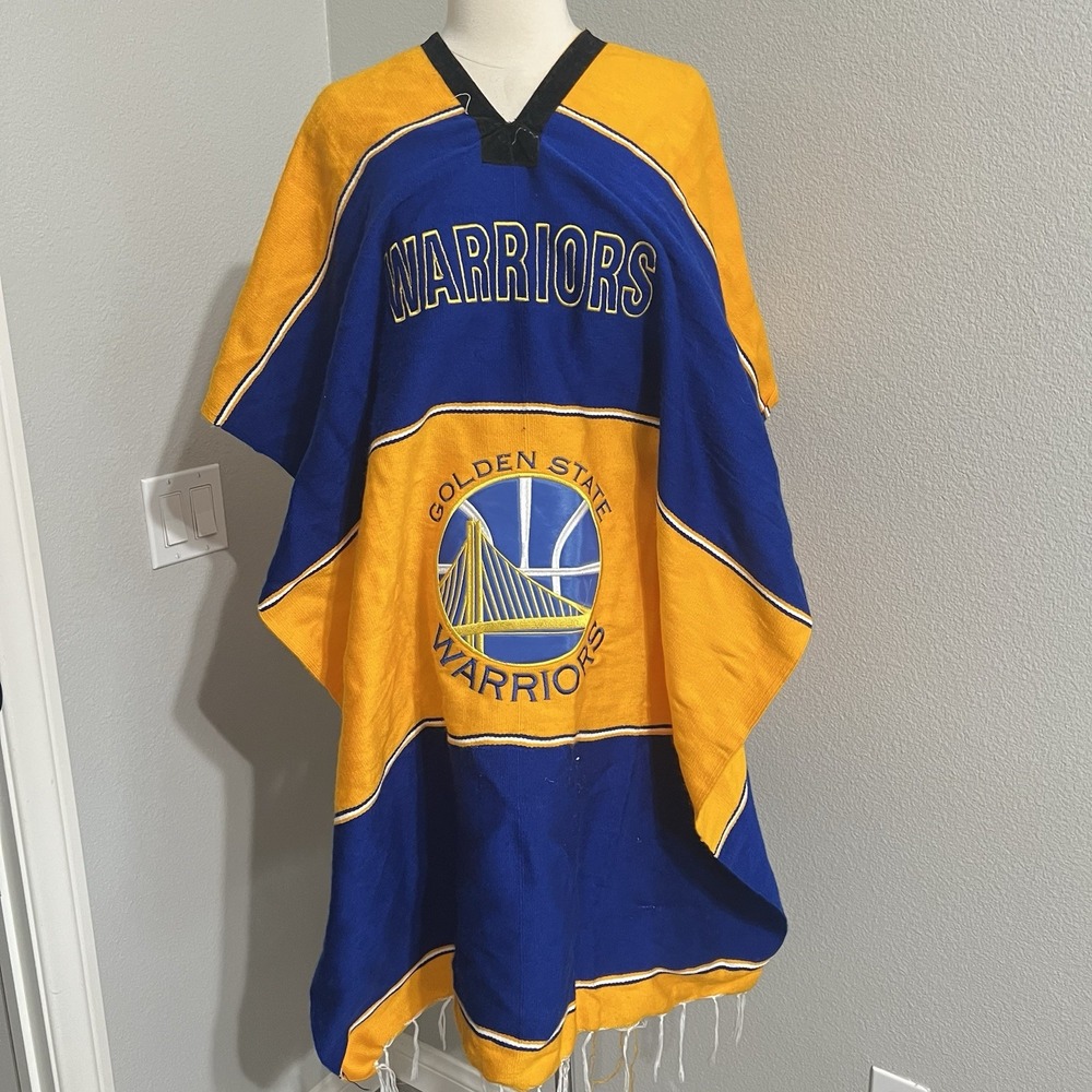 Golden State Warriors Backpack & Poncho‎ Basketball Apparel One Size Fits Most